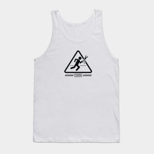 Caution: Scissors Tank Top